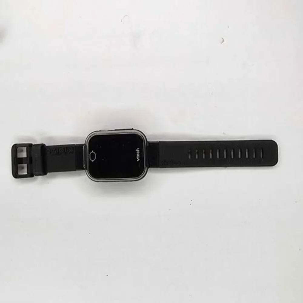 Watch Kiddyzoom Vtech Unisex Black 5490 Buckle Band Digital *Needs charger*